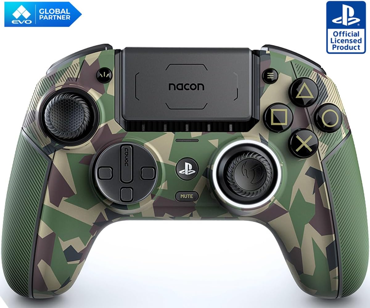Nacon Revolution 5 Pro Controller PS5/PS4/PC -Camo Green Nacon Revolution 5 Pro Controller PS5/PS4/PC -Camo Green
